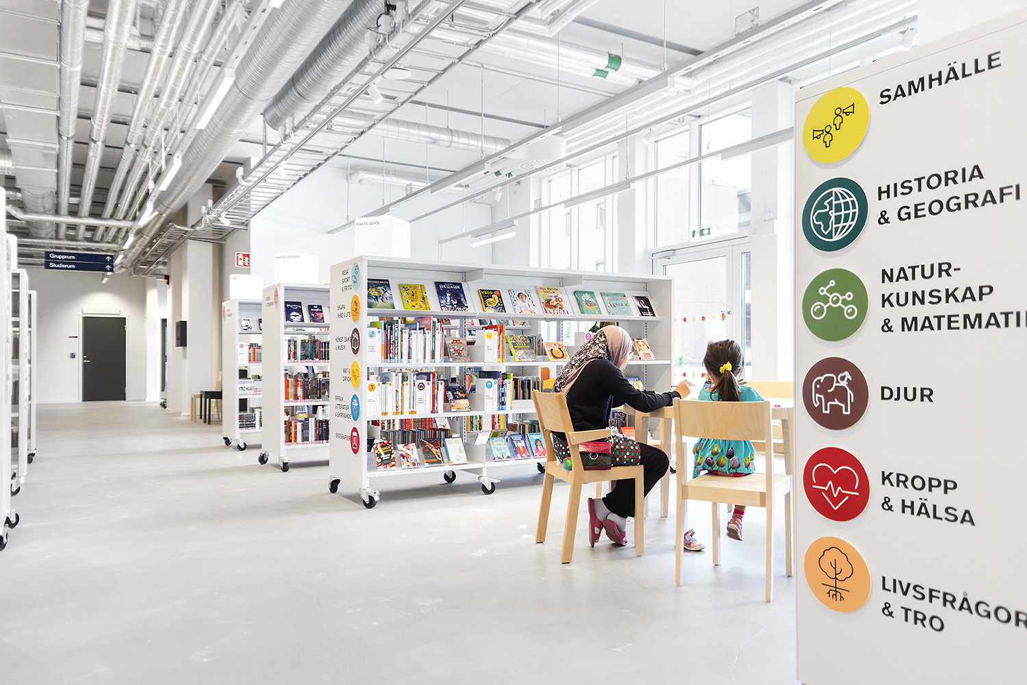 Openbare Bibliotheek Fittja, Zweden