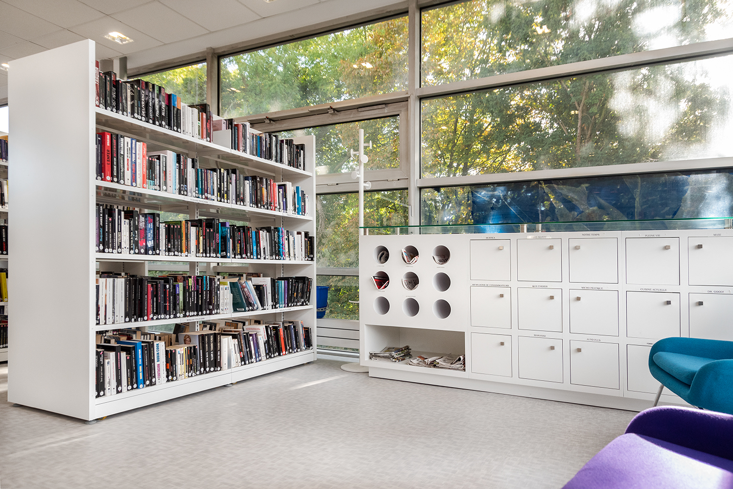 Trith Saint Léger bibliotheek, Frankrijk