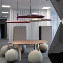 Lily akoestische lamp