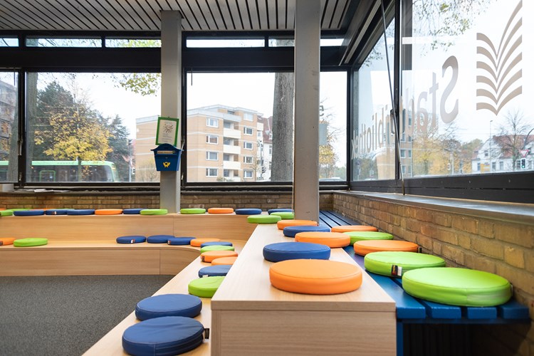 Openbare Bibliotheek Herrenhausen, Hannover, Duitsland