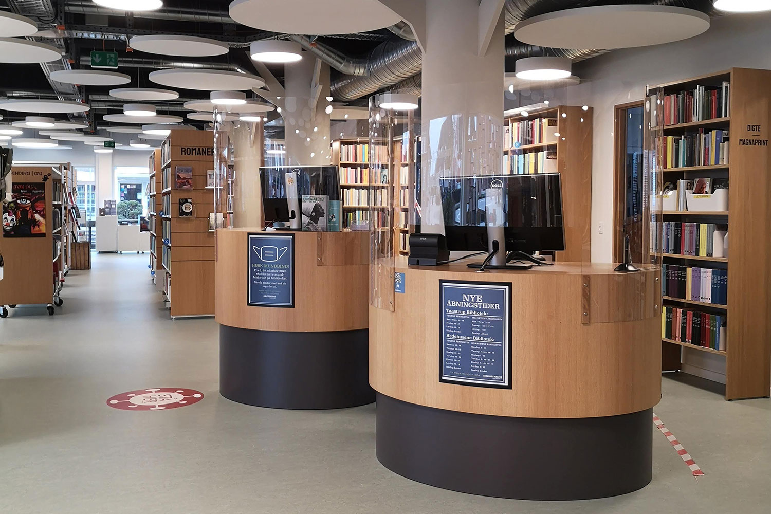 Openbare Bibliotheek Hedehusene, Denemarken