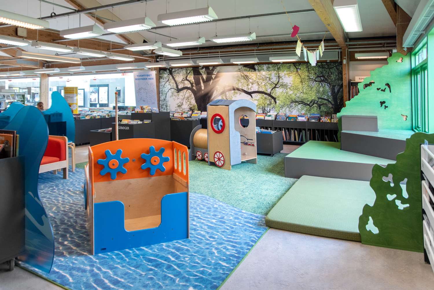 Openbare bibliotheek Humlebæk, Denemarken