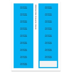 E225220 - 2 regels, max 2 x 20 tekens (lettertype: Arial 12)