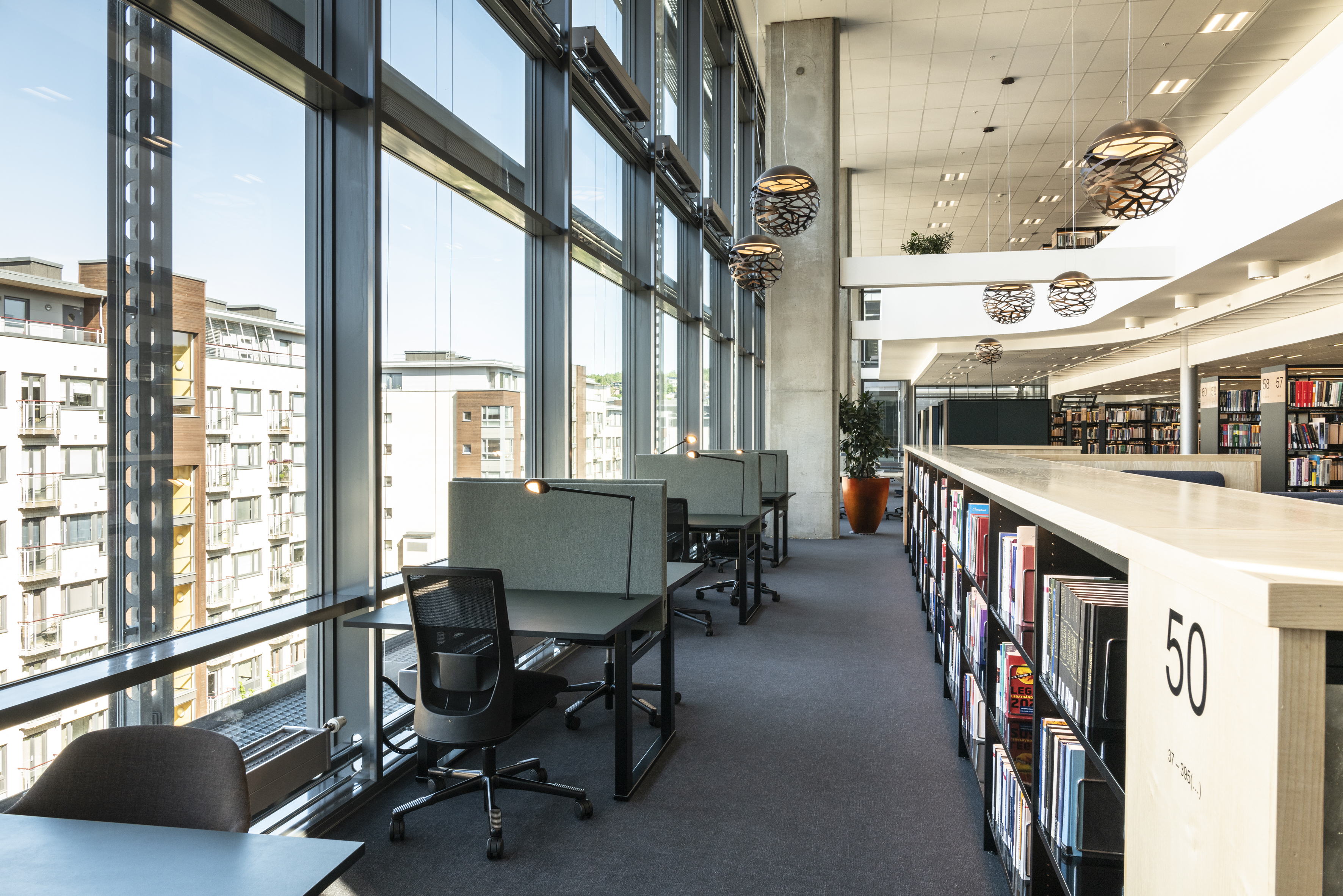 Universiteitsbibliotheek BI, Oslo, Noorwegen