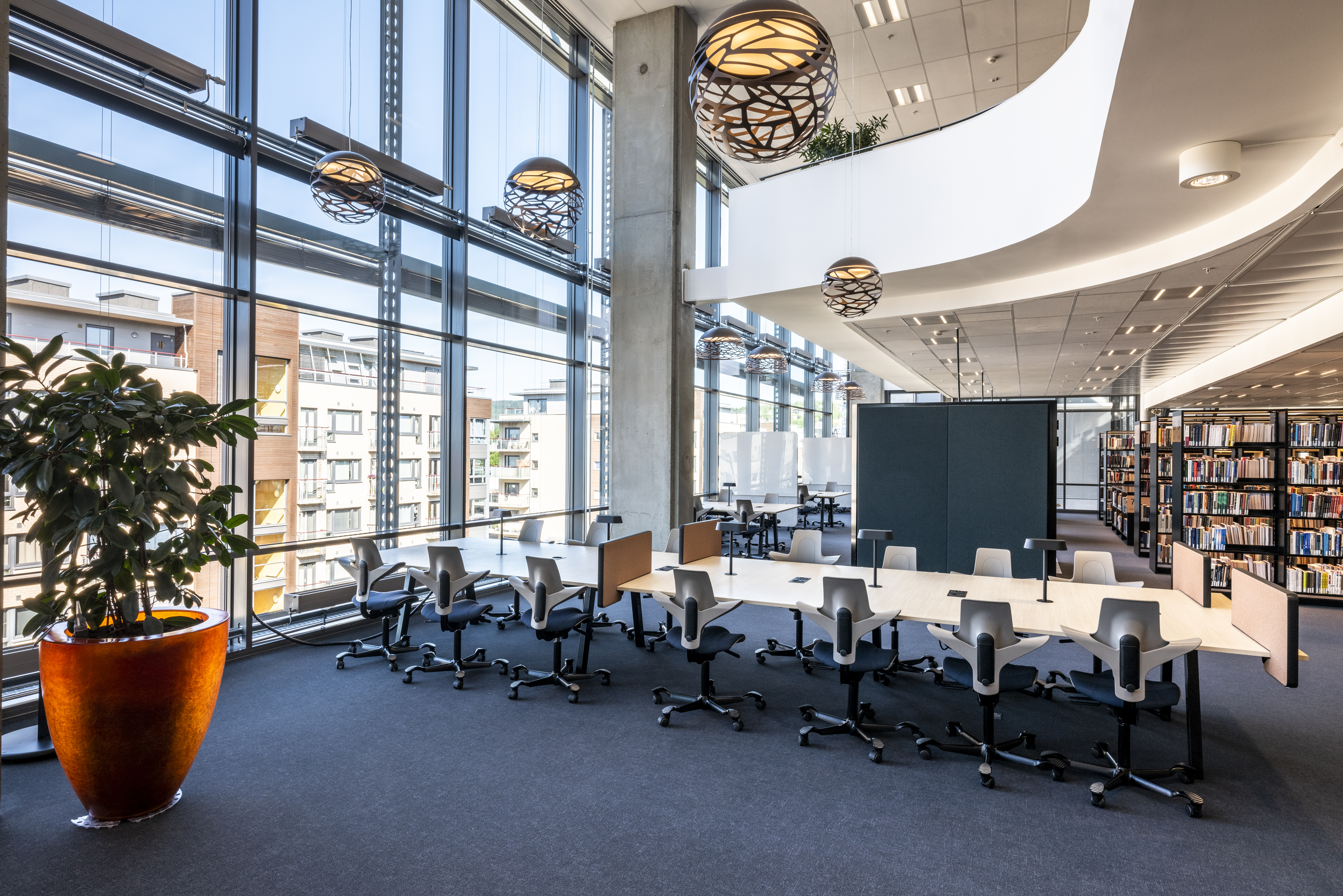 Universiteitsbibliotheek BI, Oslo, Noorwegen