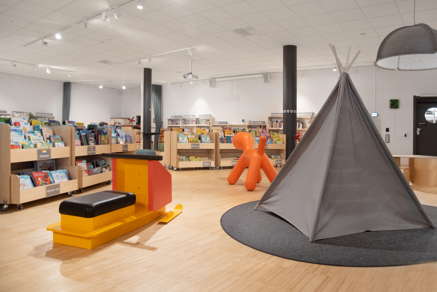 Kiruna bibliotheek, Zweden