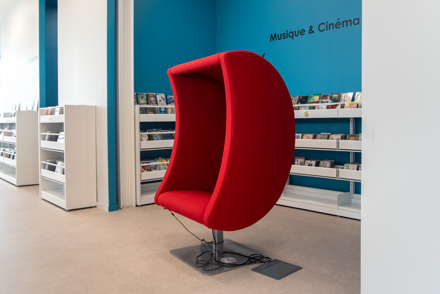 Openbare Bibliotheek Angerville, Frankrijk