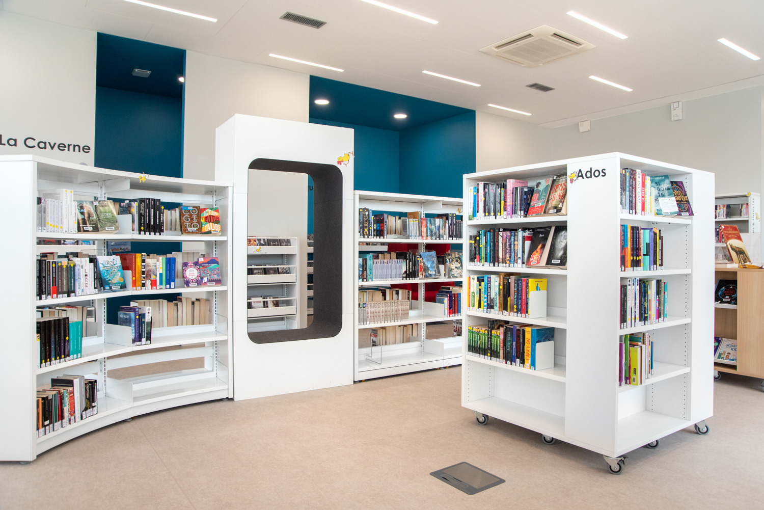 Openbare Bibliotheek Angerville, Frankrijk